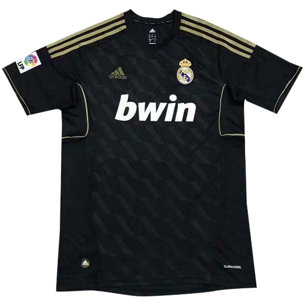 Camiseta Real Madrid Segunda equipación Retro 2011/12 Negro